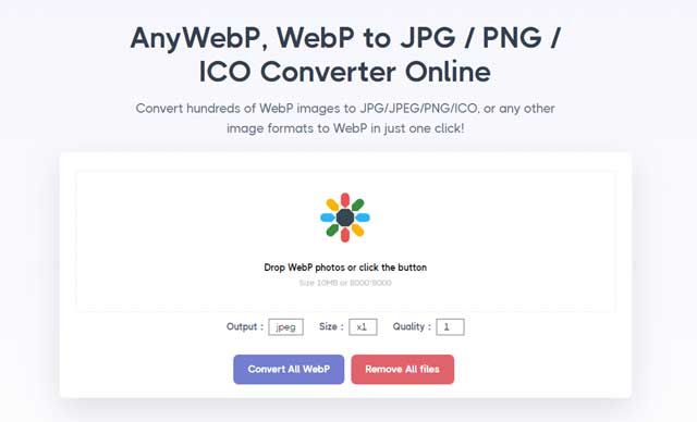 How to Save Webp File as JPG